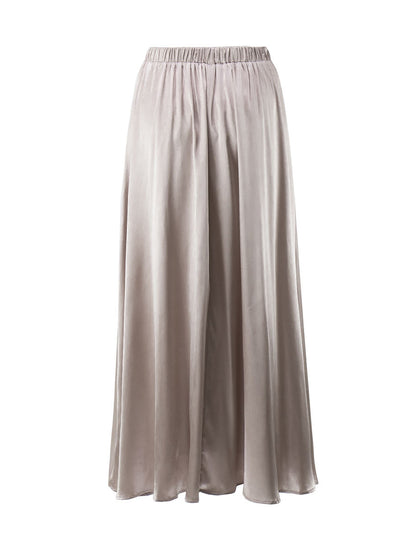 Fashion Satin High Waist Summer Skirts