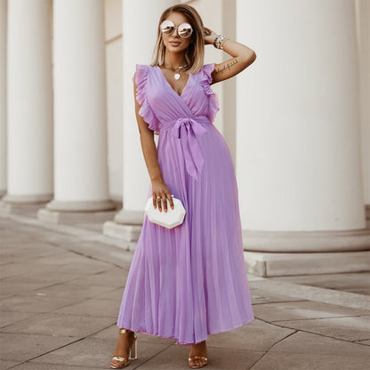Fashion Chiffon Summer Long  Beach Dresses