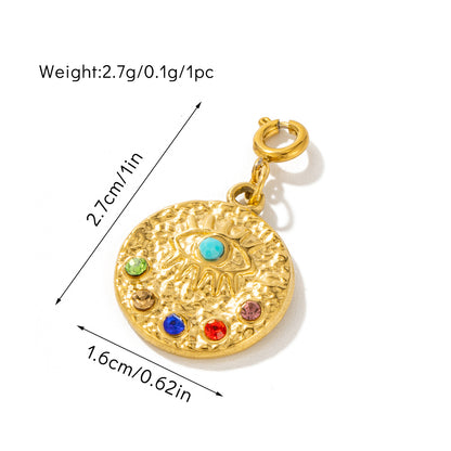 Designed Fashion Square Round Shaped Pendant & Chains an for Women
