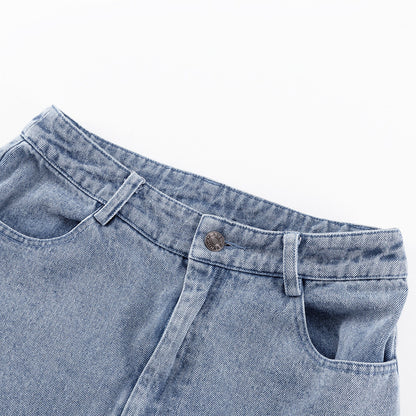 Vintage A Line Denim Long Skirts