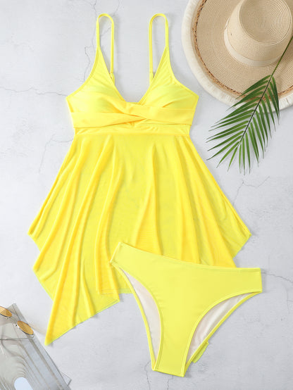 Fashion Plus Sizes Two Pieces Women Swimsuits