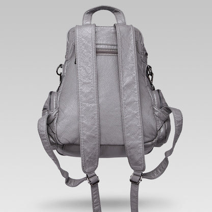 Fashion Rivet Large Storage PU Backpacks