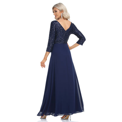 Elegant Chiffon A Line Evening Dresses/bridesmaid Dresses
