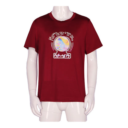 Guardians of The Galaxy Vol.3 Star-Lord Short Sleeves T Shirts Cosplay Costume 2906