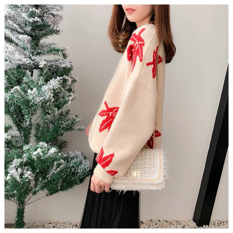 Casual Women Winter Knitted Pullover Sweaters