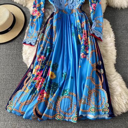 Vintage Elegant Bow Long Party Dresses