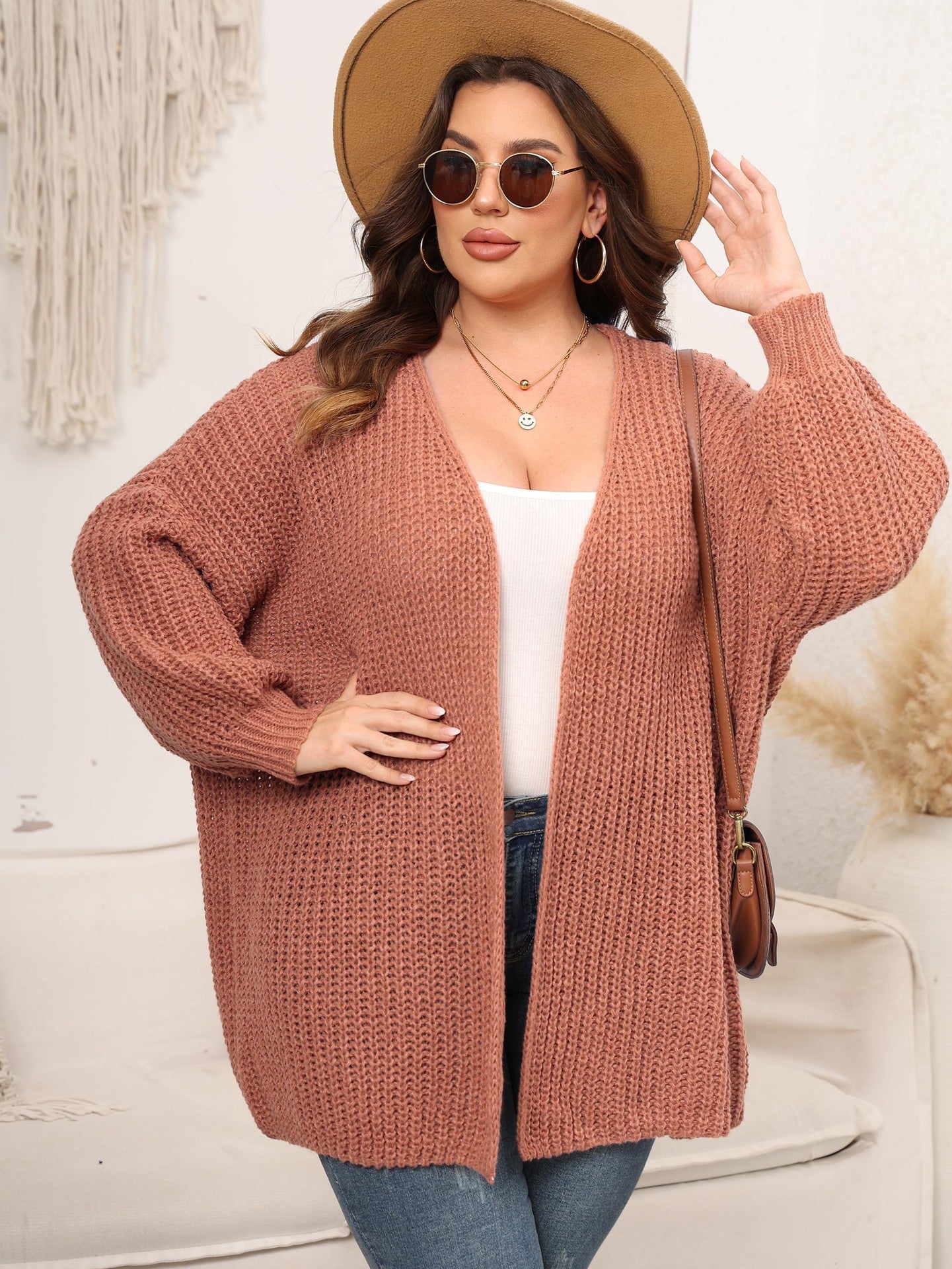 Fashion Plus Sizes Knitted Sweaters for Women