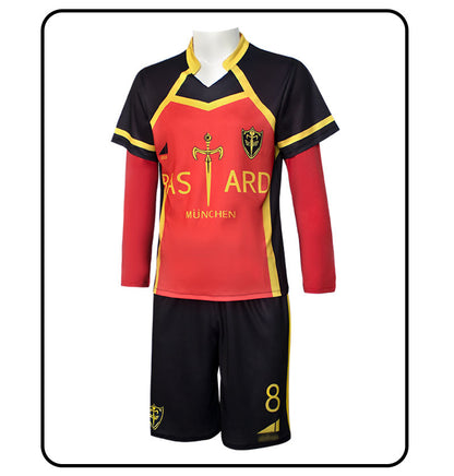 BLUE LOCK Germany Team Football Wear Isagi Yoichi Cosplay Costume