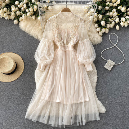 Fashion 3d Flowers Two Pieces Fairy Dresses
