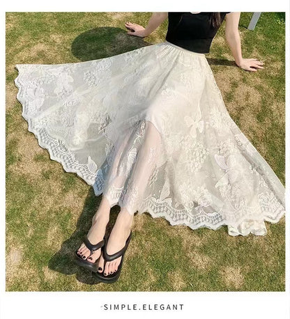 Fashion Fairy High Waist Women Long Skirts