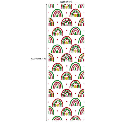 Environmental Friendly Self-adhesive Christmas Wallpaper