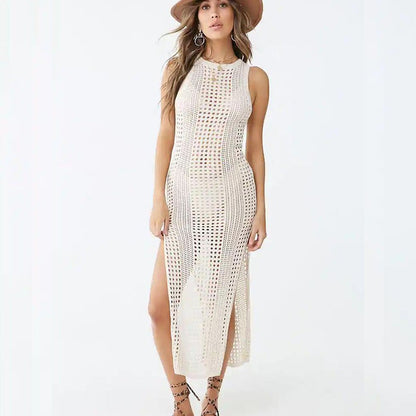 Summer Knitted Long Beach Dresses