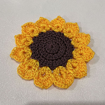 Designed Crochet Turtle Ornament Coasters