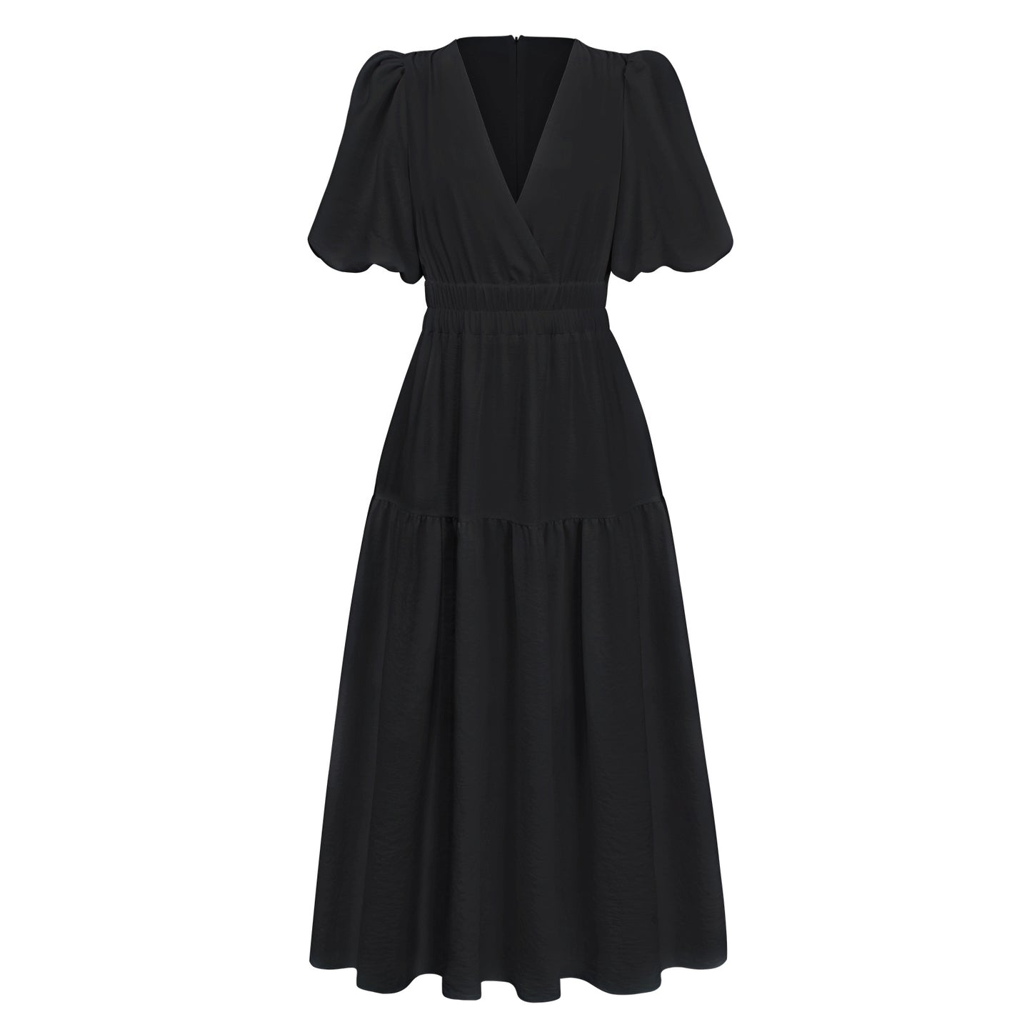 Fashion V Neck Summer Long Dresses for Women