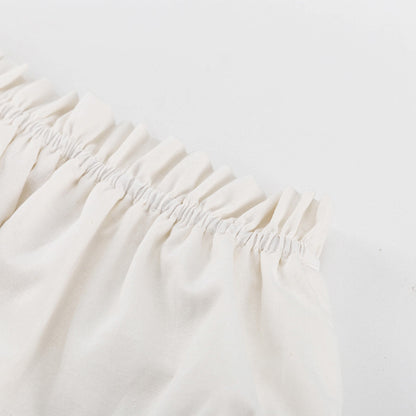 Sexy Summer Strapless Tops and Skirts Suits