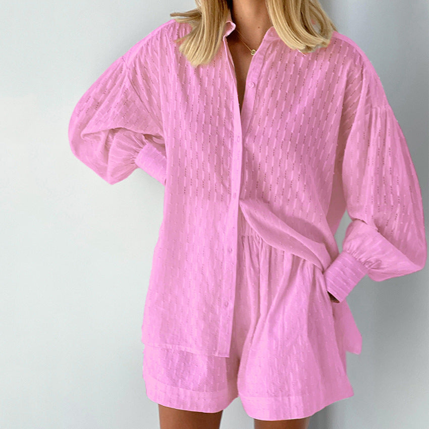 Designed Shirts & Shorts Two Pieces Suits for Women