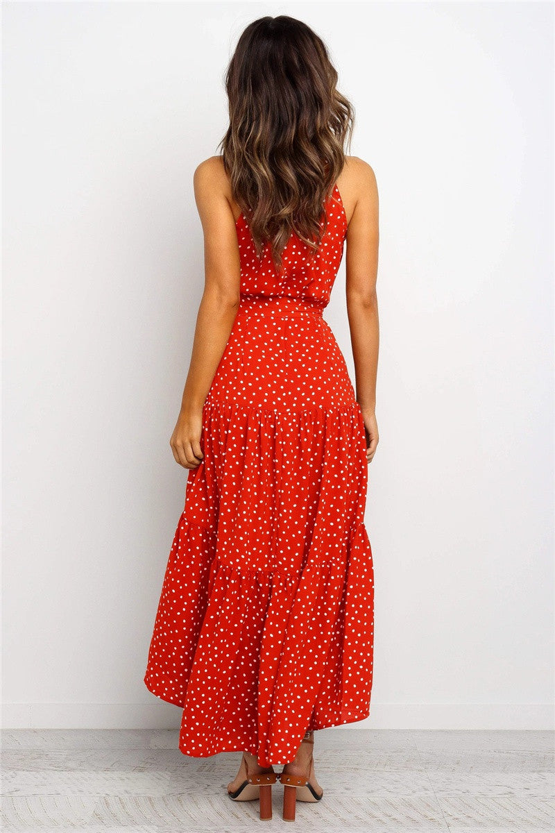 Casual Halter Summer Long Dresses