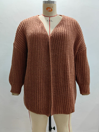 Fashion Plus Sizes Knitted Sweaters for Women