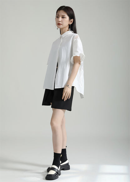 Designed Butterfly Double Sides Summer Shirts