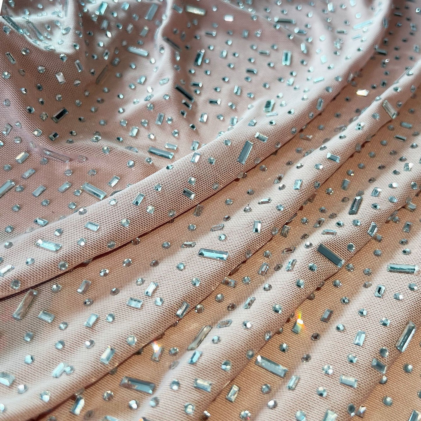 Sexy Bright Diamond Mermaid Long Party Dresses