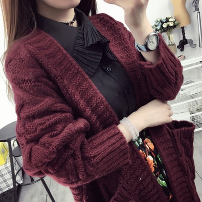 Casual Women Cardigan Knitted Wear