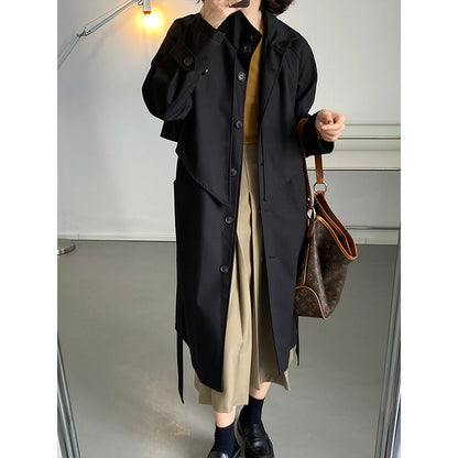 Designed Winter Long Overcoat for Women