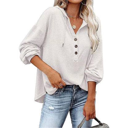 Casual Long Sleeves Hoodies Shirts for Women