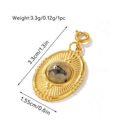 Designed Fashion Square Round Shaped Pendant & Chains an for Women