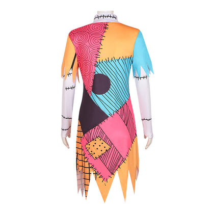 The Nightmare Before Christmas Sally Sky Cosplay Costume