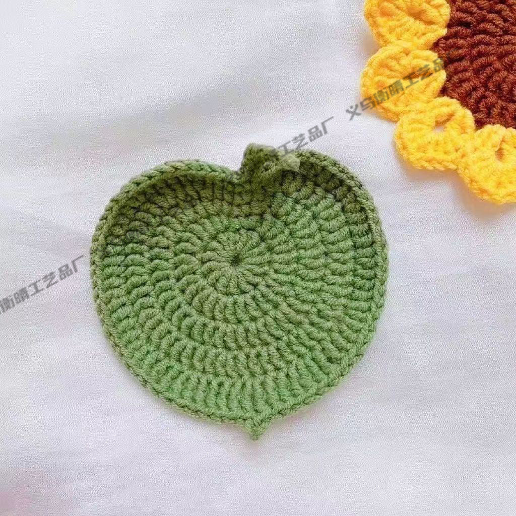 Designed Crochet Turtle Ornament Coasters