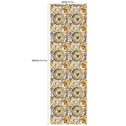 Environmental Friendly Self-adhesive Christmas Wallpaper