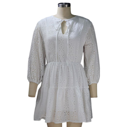 Summer Half Sleeves Mini Dresses