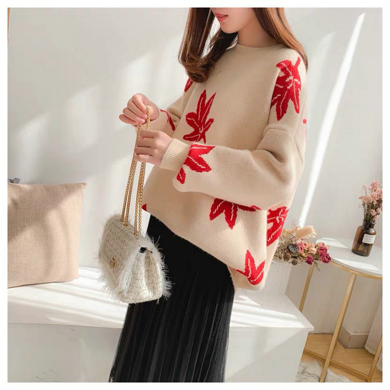 Casual Women Winter Knitted Pullover Sweaters