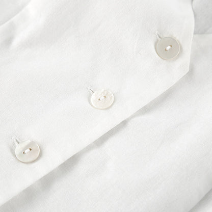 Designed Linen Cotton Summer Sleeveless Tops and Shorts Sets