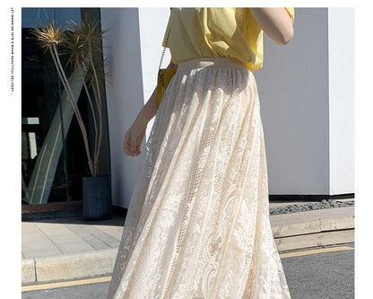 Fashion Fairy High Waist Women Long Skirts