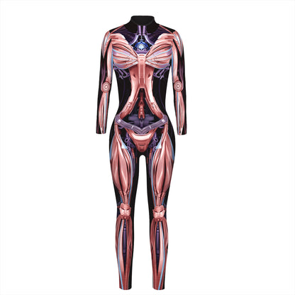 Halloween Armor Jumpsuits Cosplay Costumes