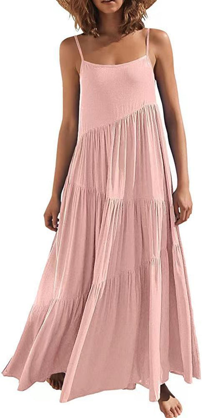 Casual Summer Beach Women Tank Top Dresses