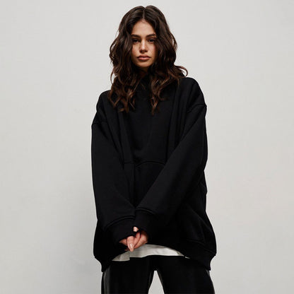 Casual Fall Winter Pockets Hoodies