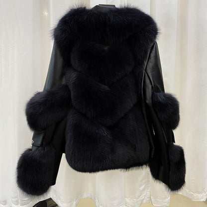 Fashion Faux Fur Winter Overcoats for Women