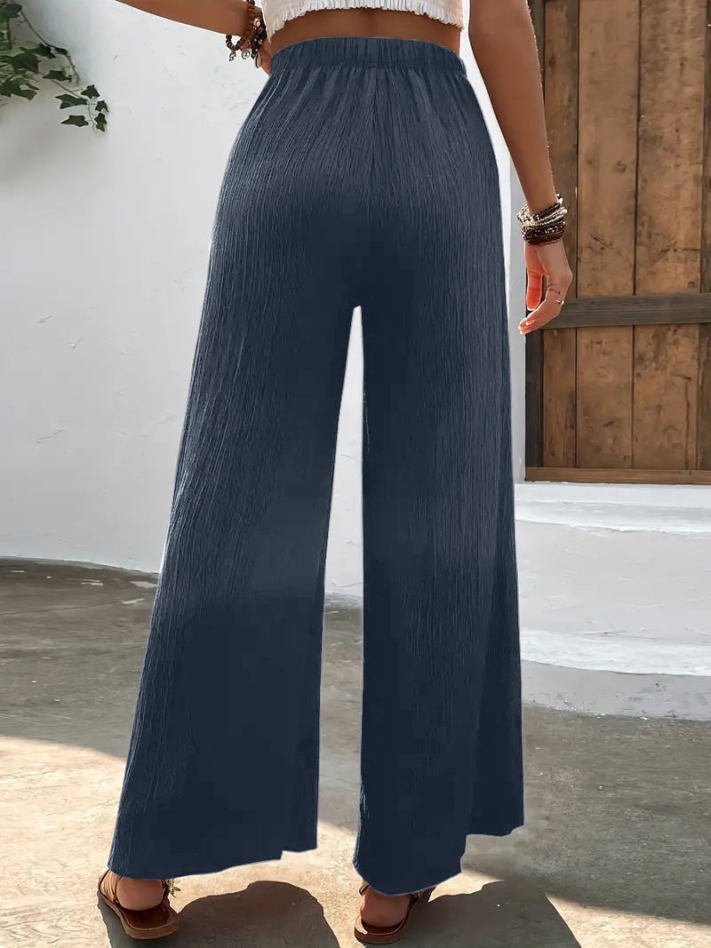 Casual Wide Legs Long Pants for Women