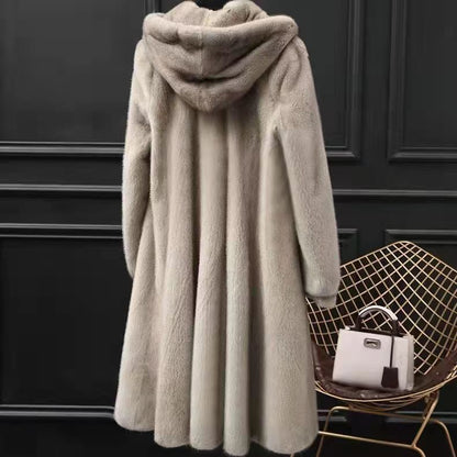 Luxurious Faux Fur Long Winter Overcoats for Women