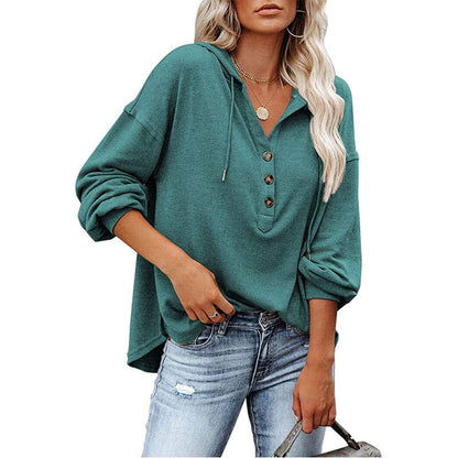 Casual Long Sleeves Hoodies Shirts for Women