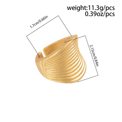 Women Alloy Irregular Flowers Rings