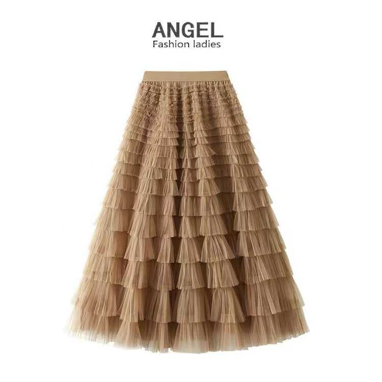 Fashion Fairy High Waist Women Long Skirts