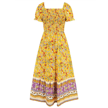 Fashion Summer Floral Long Maxi Dresses
