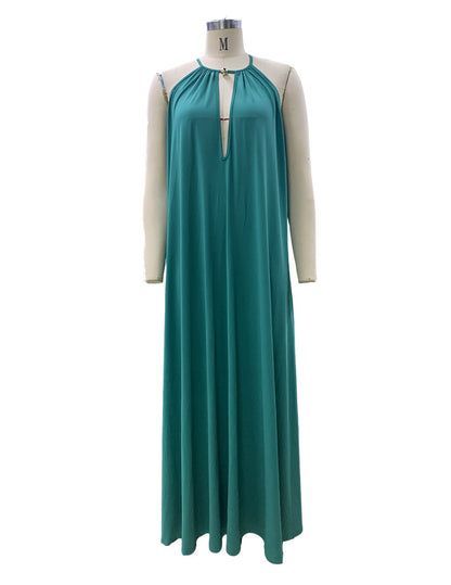 Summer Halter Sleeveless Long Dresses
