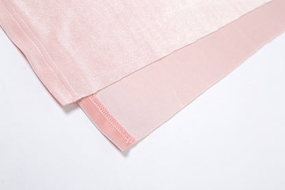 Sexy Pink Sheath Midi Dresses