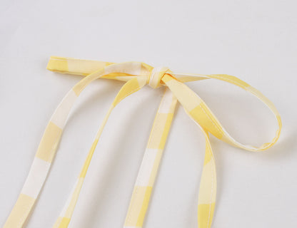 Vintage Sweet Bow Spaghetti Straps Dresses