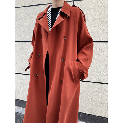Fashion Loose Long Trench Coats for Women