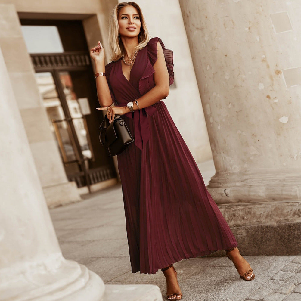 Fashion Chiffon Summer Long  Beach Dresses